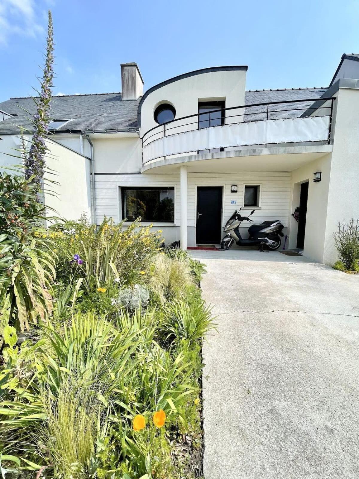 Jolie Maison Moderne A 200M Du Port De Lomener Ploemeur Buitenkant foto