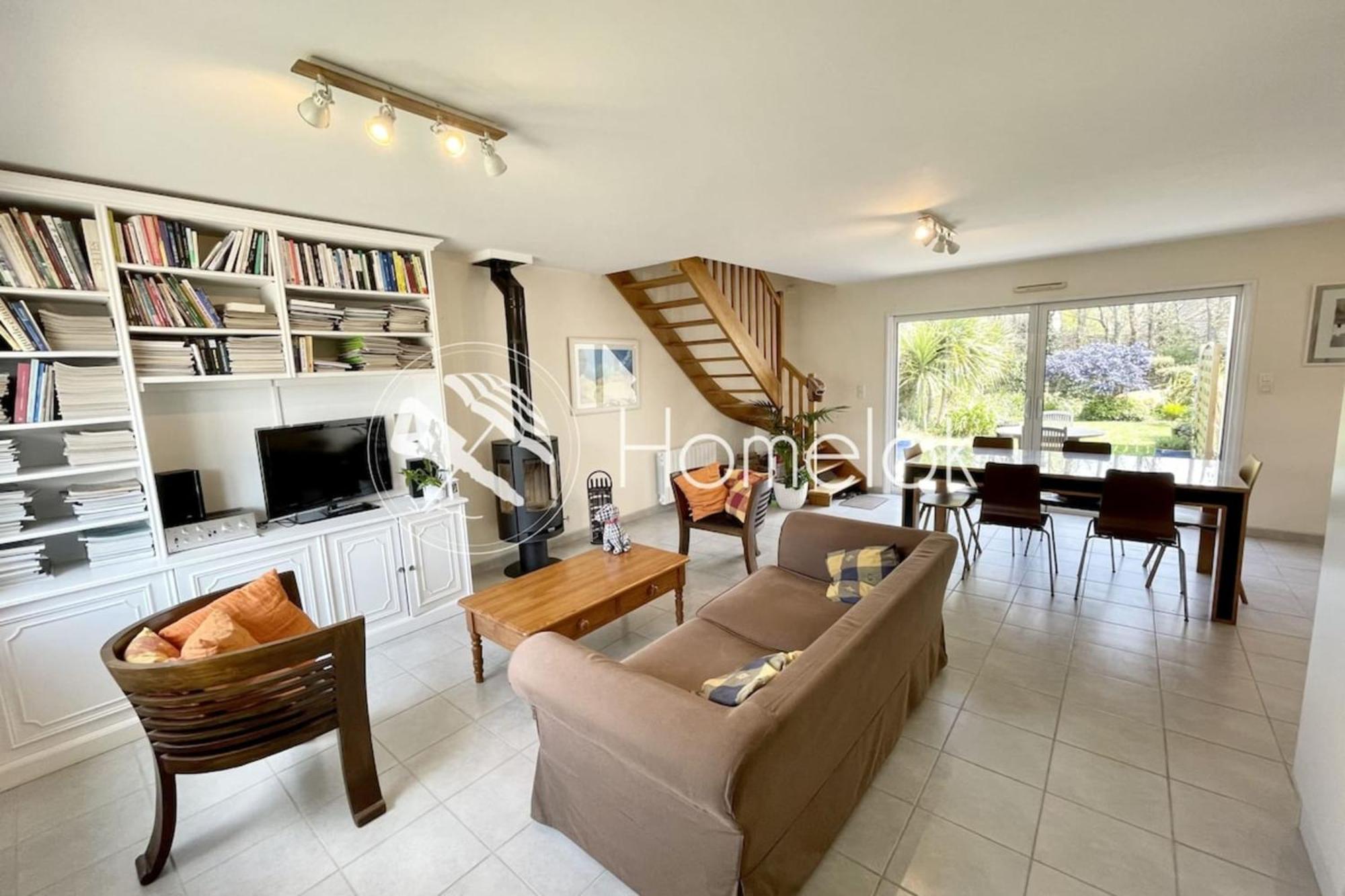 Jolie Maison Moderne A 200M Du Port De Lomener Ploemeur Buitenkant foto